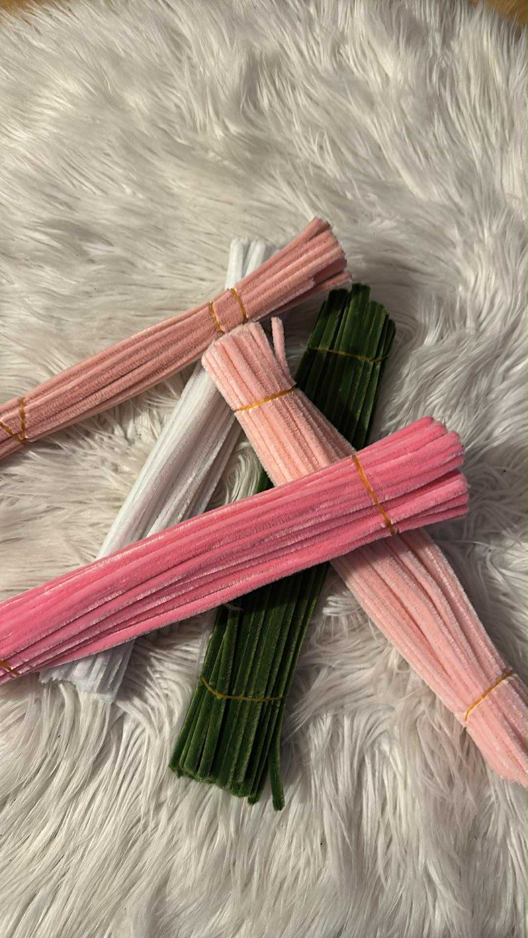 Puszyste Druciki Kreatywne (300 Sztuk)